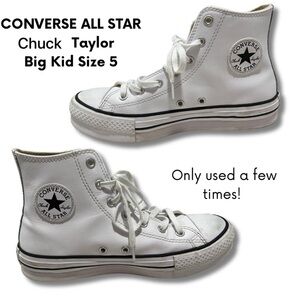 Chuck Taylor All Star Shoes, Big Kid size 5